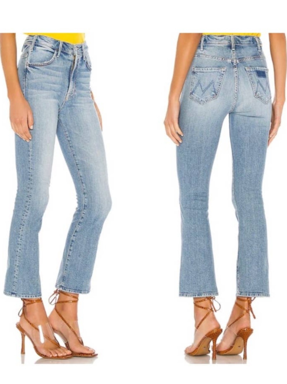 MOTHER SUPERIOR The Hustler Ankle Jeans I Confess Wash Size 28 Straight - Picture 3 of 10